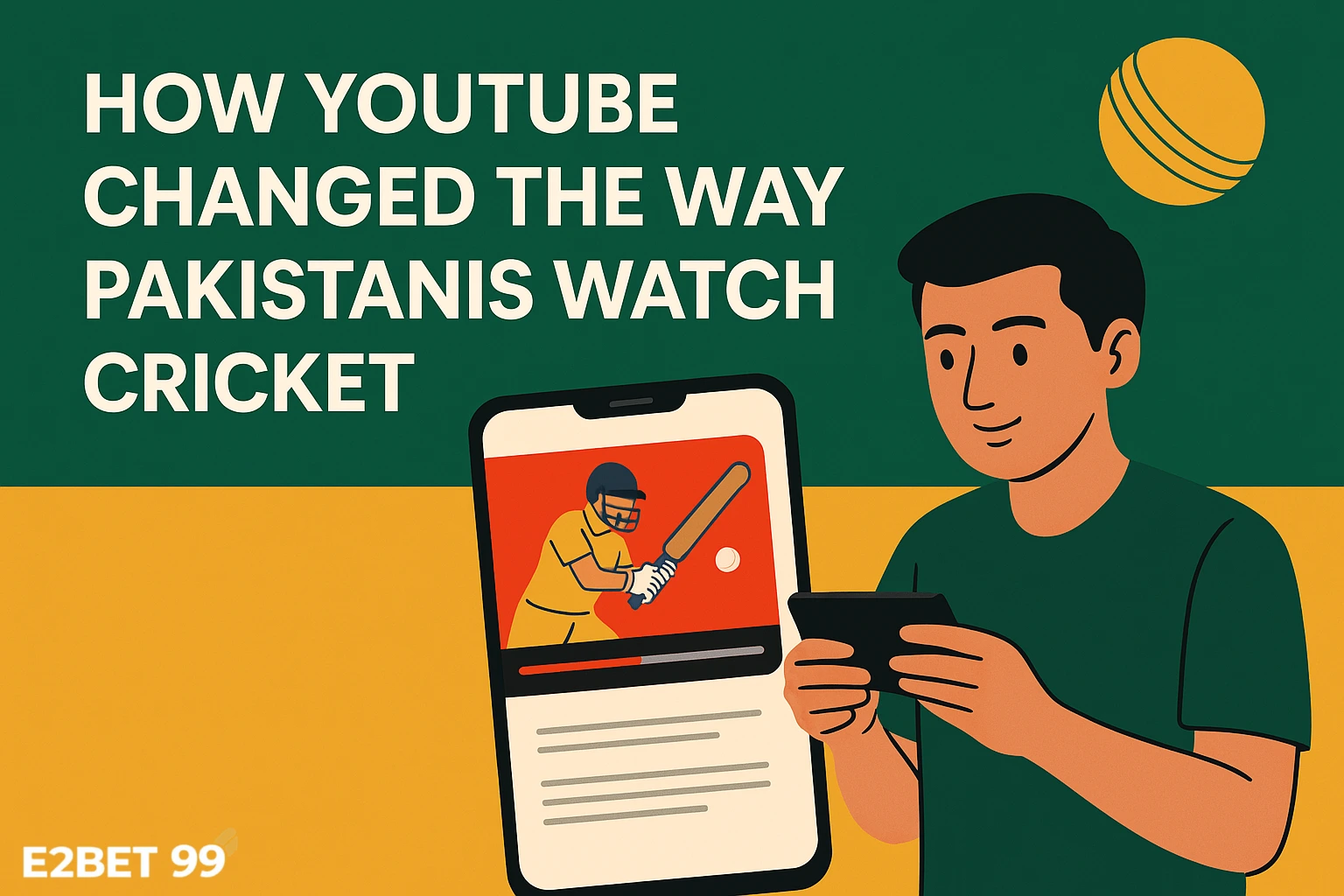 Pakistanis Watch Cricket