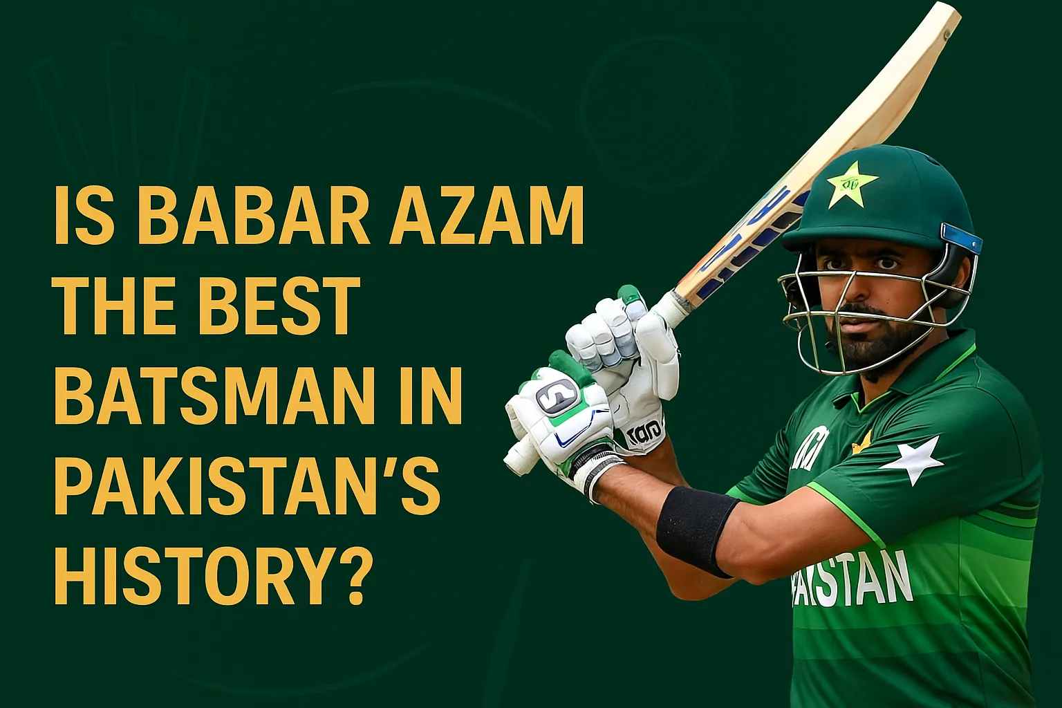 Babar Azam the Best Batsman