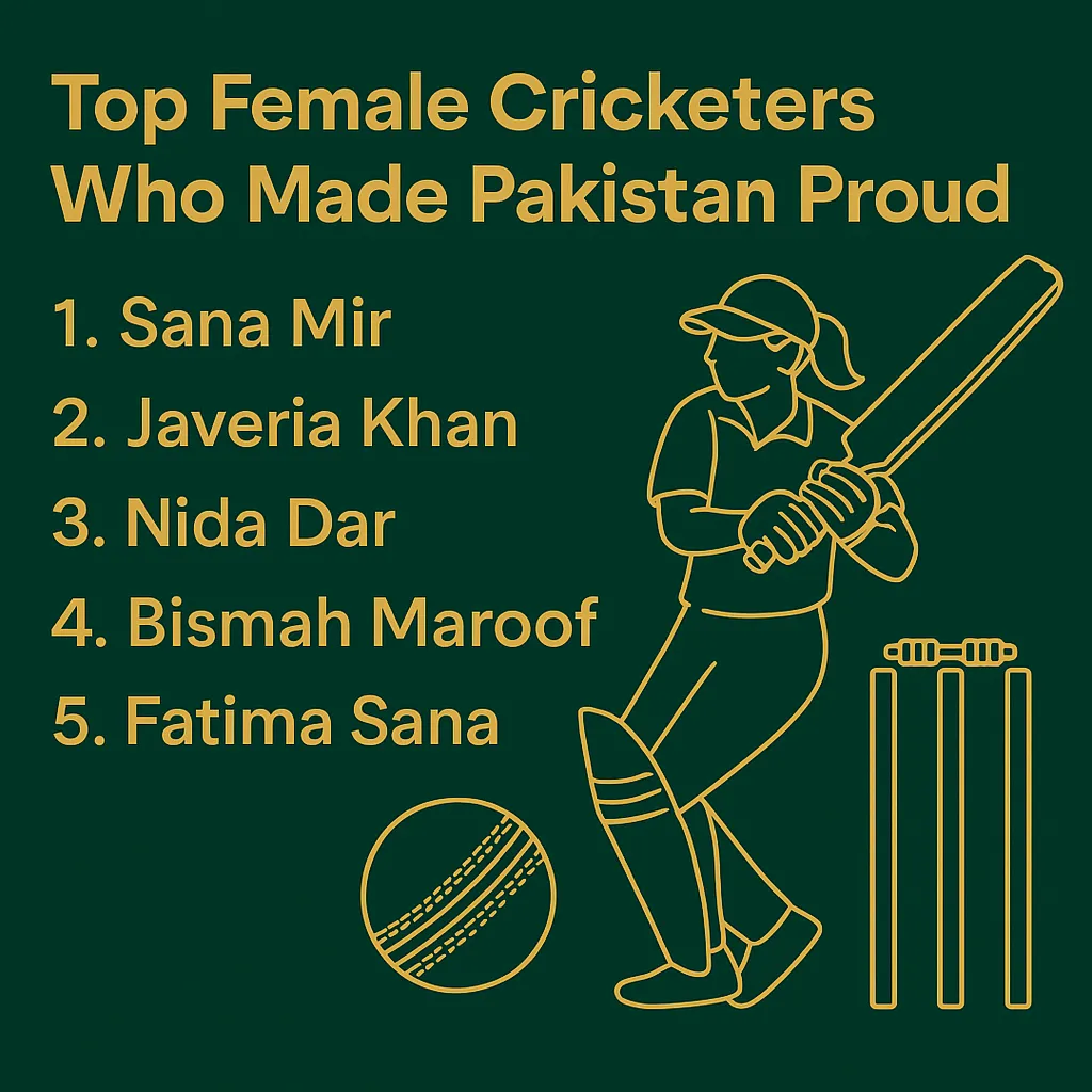 Female Cricketers Who Made Pakistan