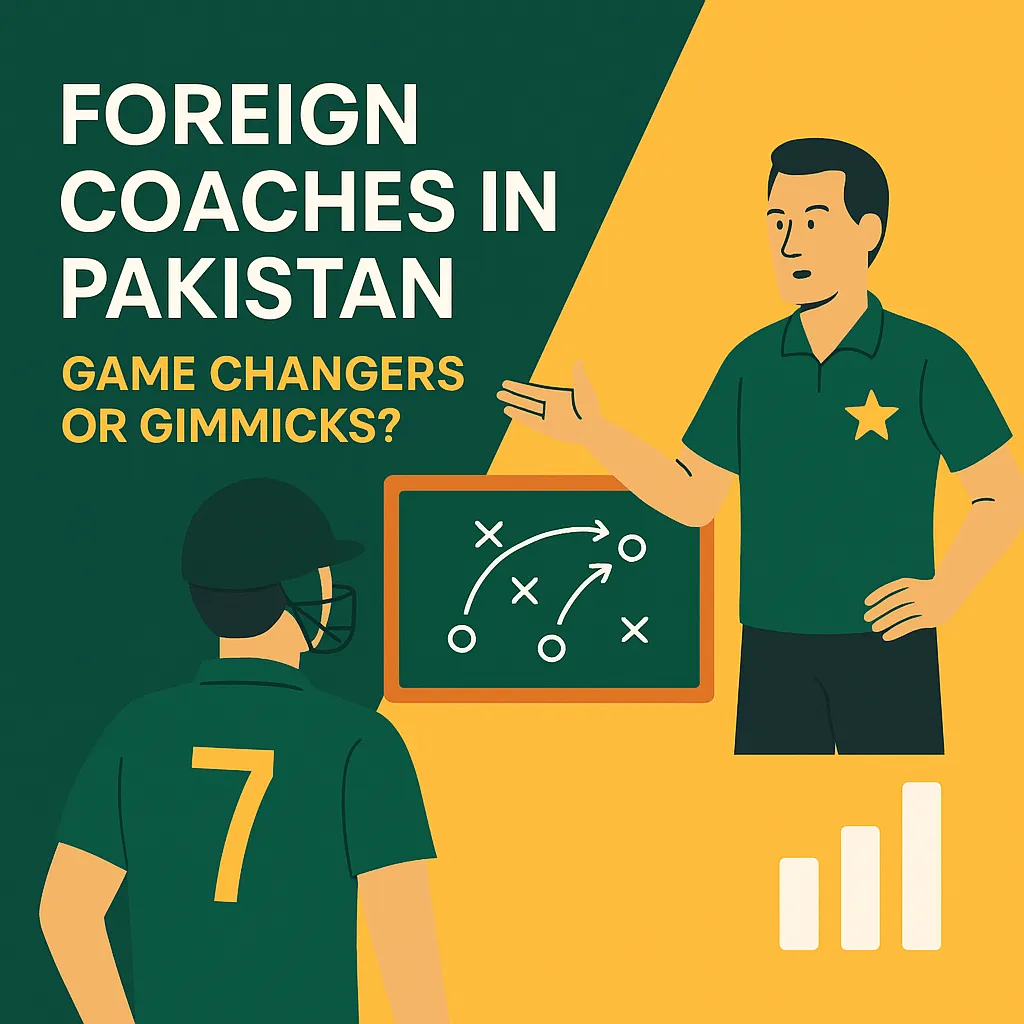 Foreign Coaches in Pakistan