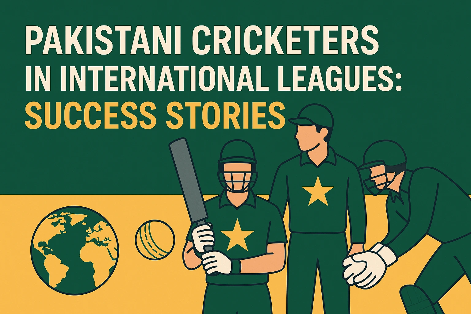 Pakistani Cricketers in International Leagues