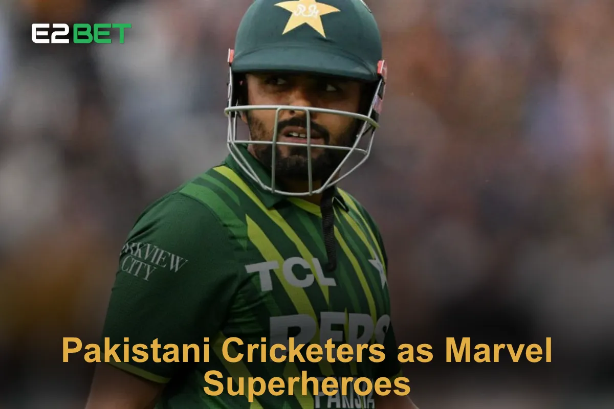 Pakistani cricketers as Marvel superheroes