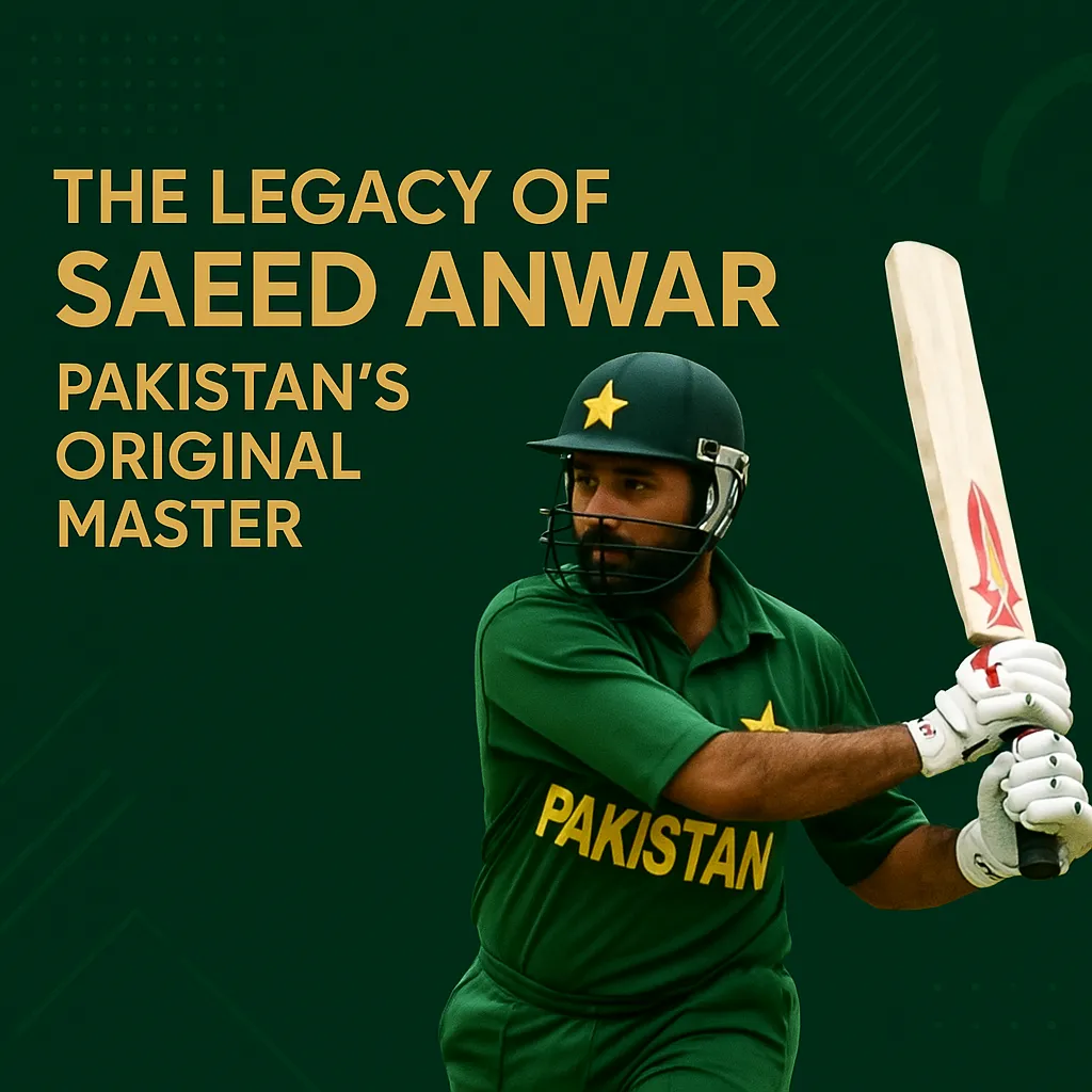 Saeed Anwar's Legacy Pakistan's Cricket