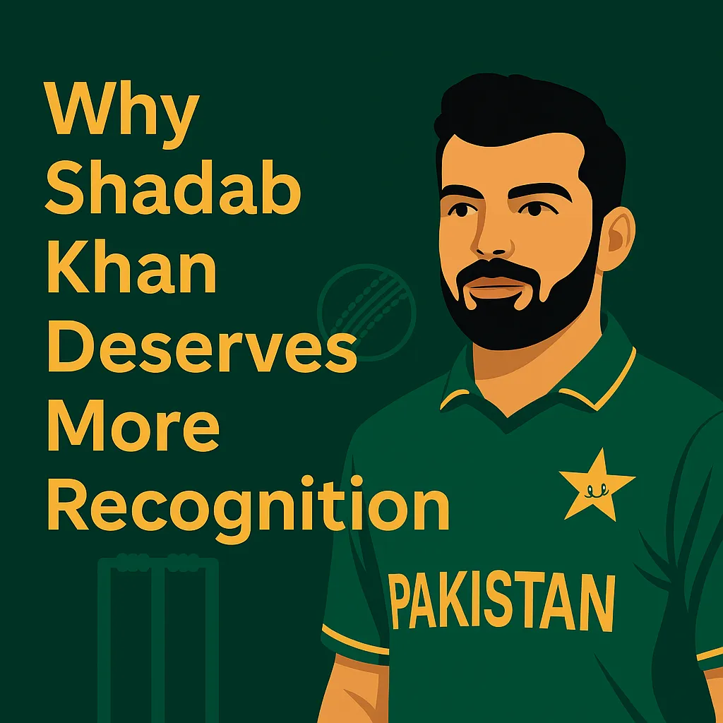 Shadab Khan Pakistani Cricketer
