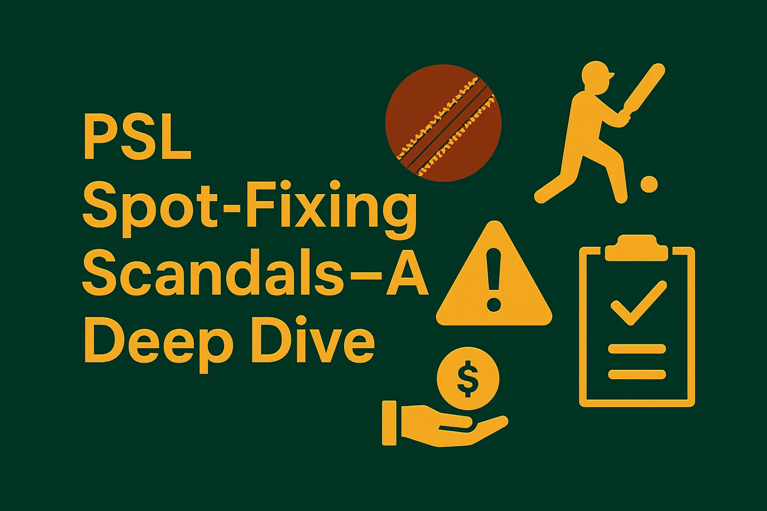 Spot-Fixing Scandal in PSL