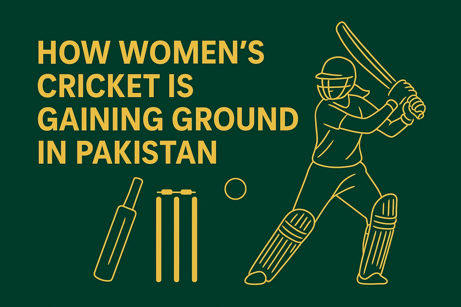 women in Pakistan's cricket