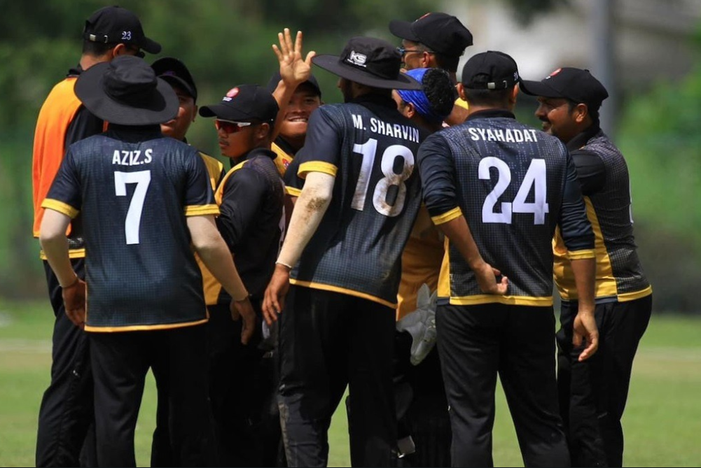 Cambodian men's cricket team defeats Malaysia in the 50-over final, marking a historic triumph and showcasing rising cricket talent.