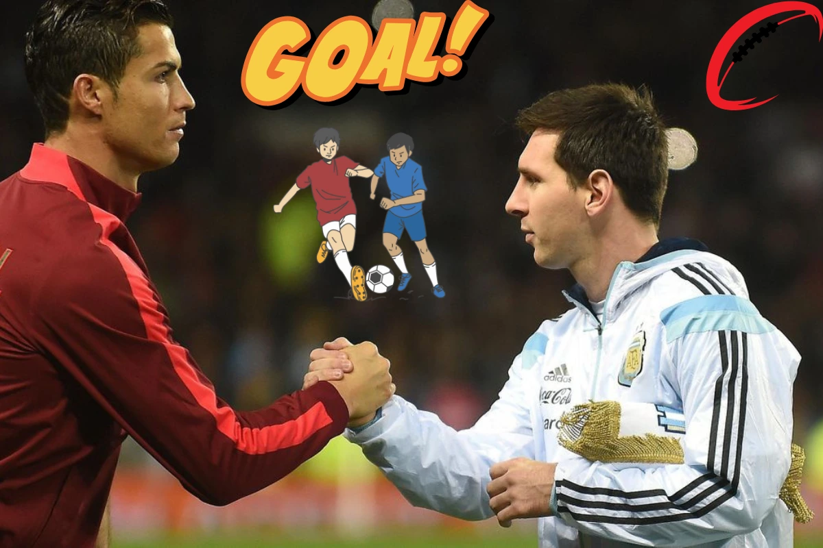 Cristiano Ronaldo and Lionel Messi.